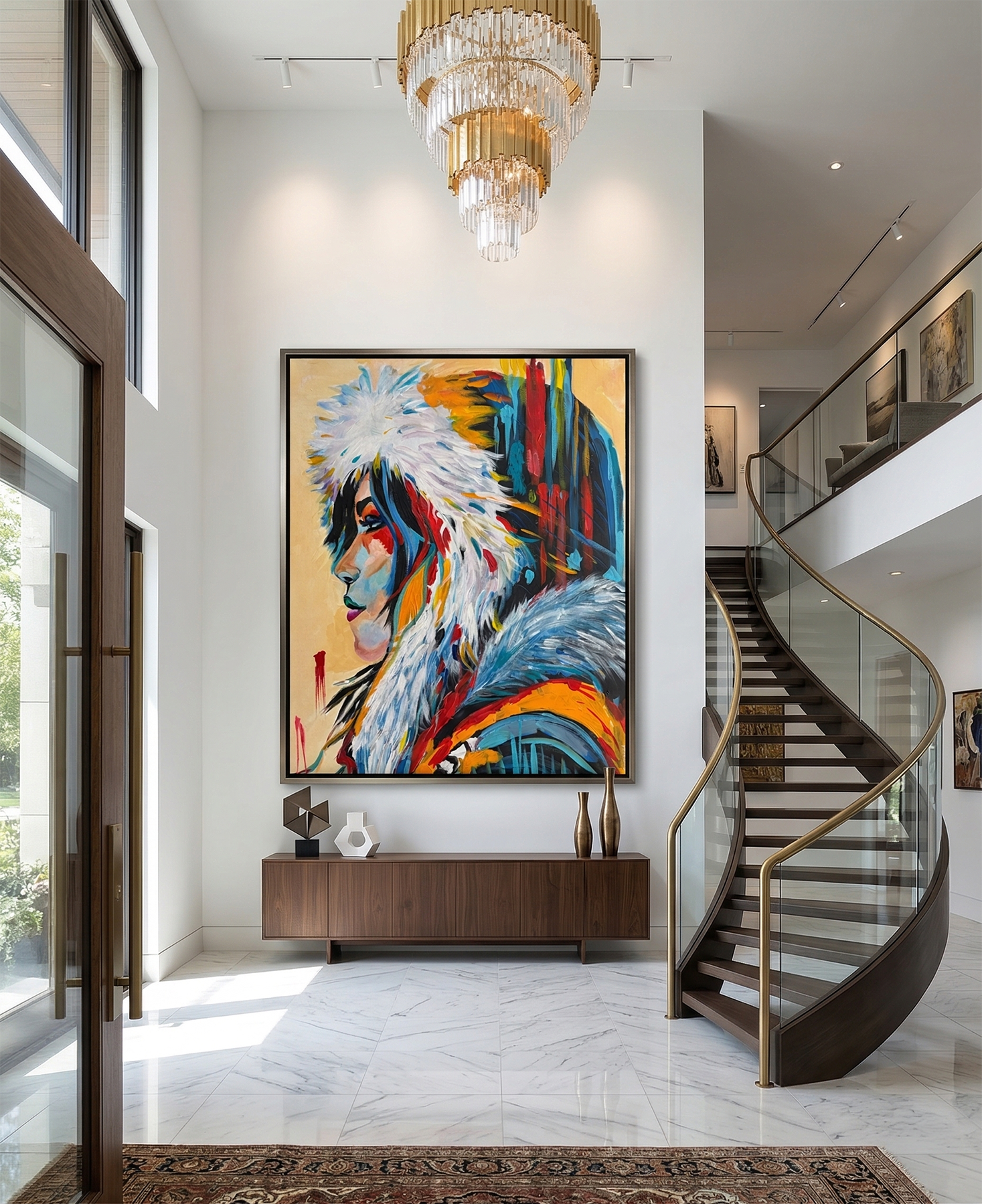 Interior space designed by Monique Paré